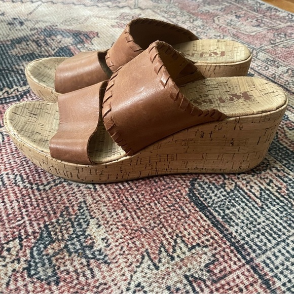 Korks Wedge Heel Sandals - Picture 5 of 6